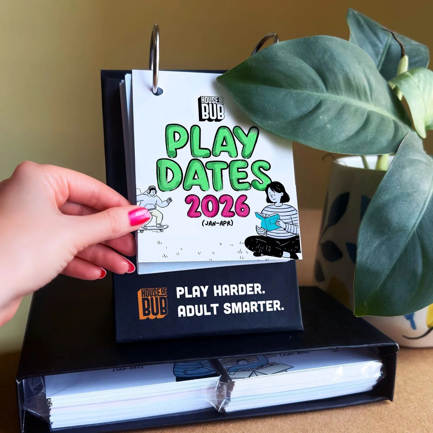 Playdates 2026 Calendar A Tiny Play Prompt For Every Day House Of Bub Playdates 2026 Calendar House Of Bub1.webp