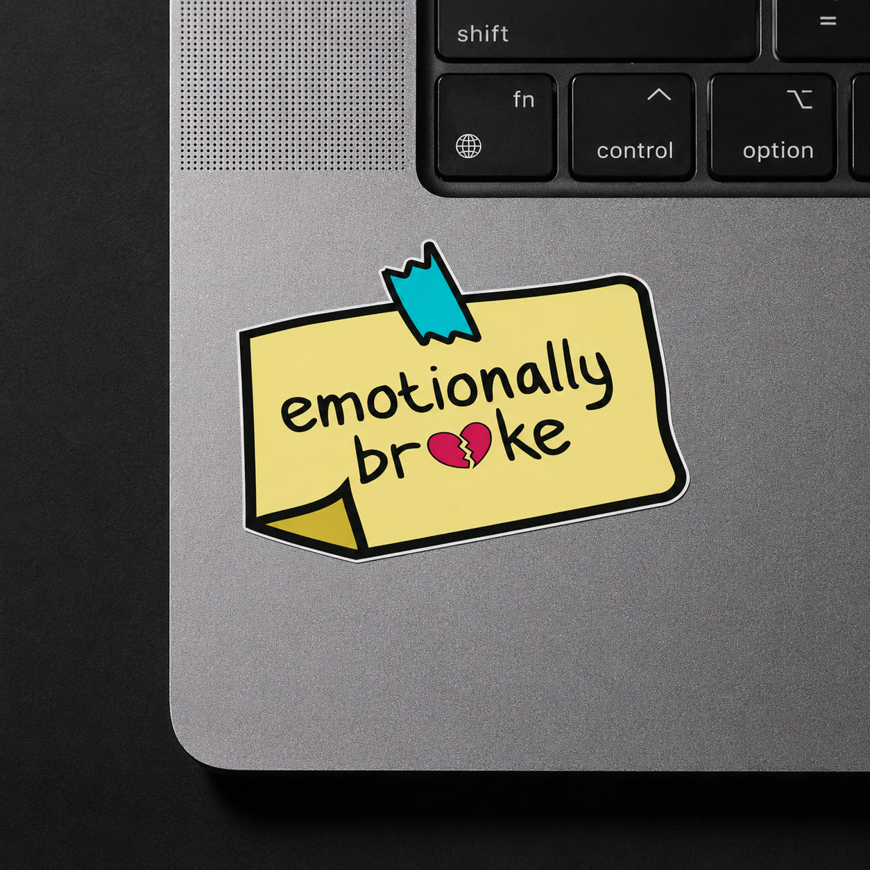 Emotionally Broke Note