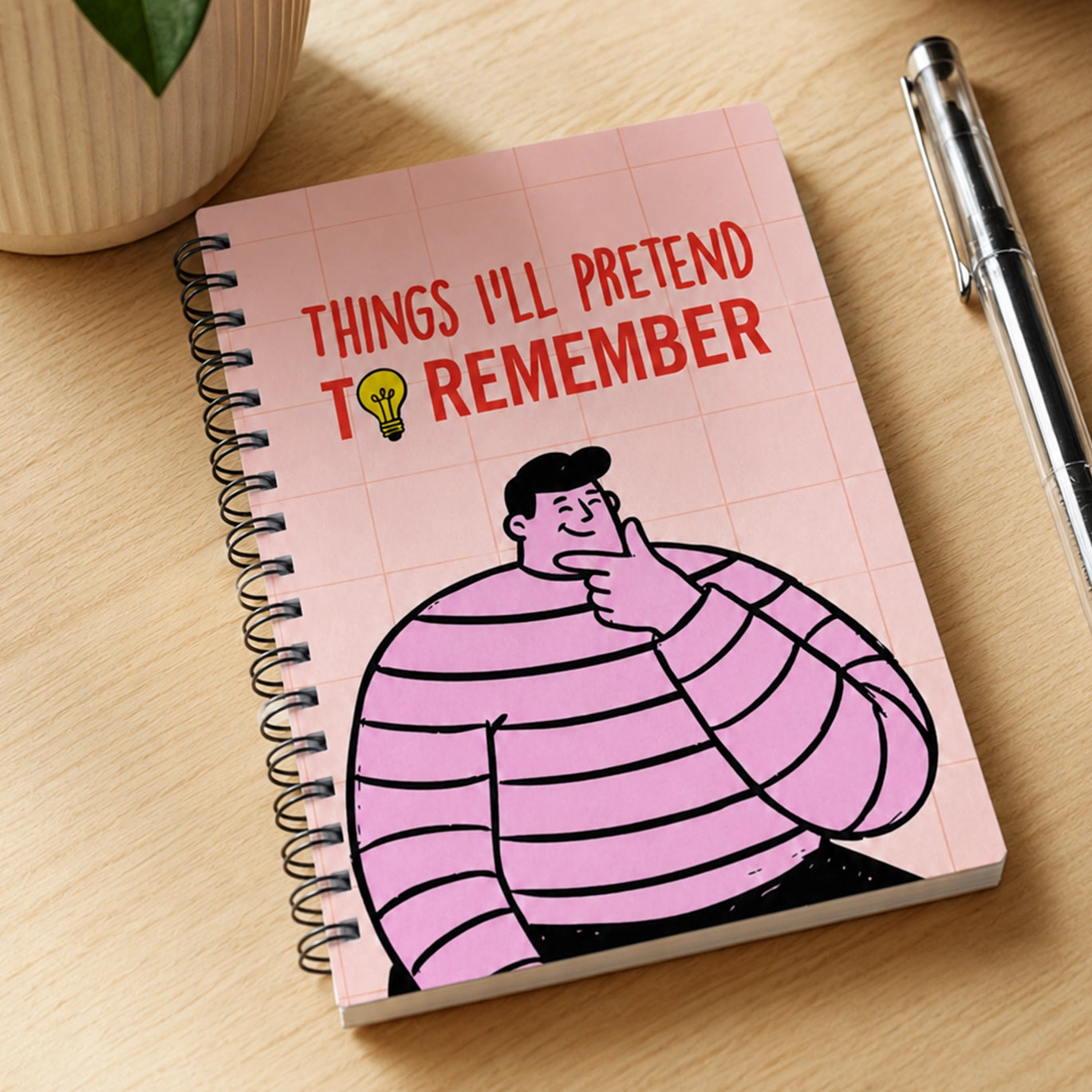 Things I Will Pretend to Remember Notebook