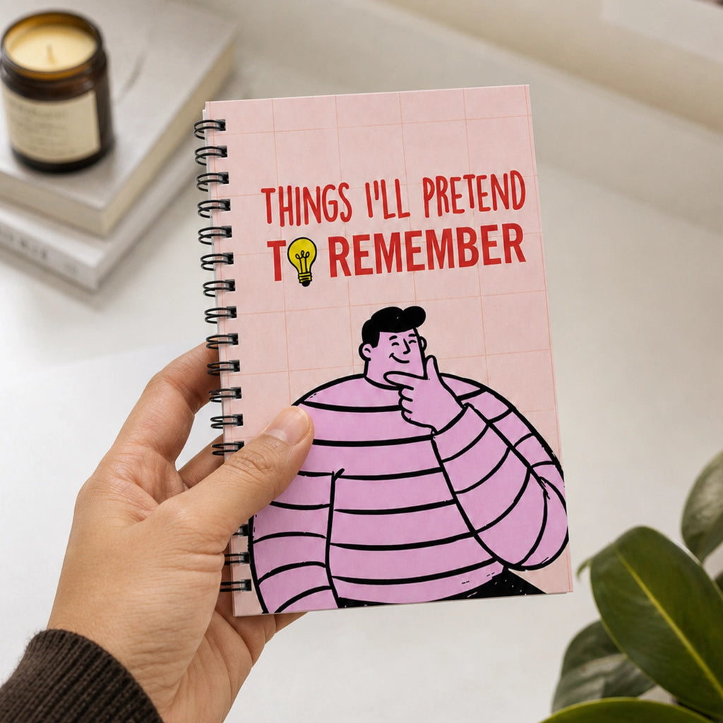 Things I Will Pretend to Remember Notebook