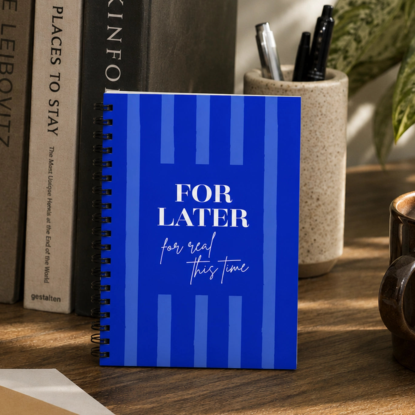 For Later. For Real. Pocket Notebook